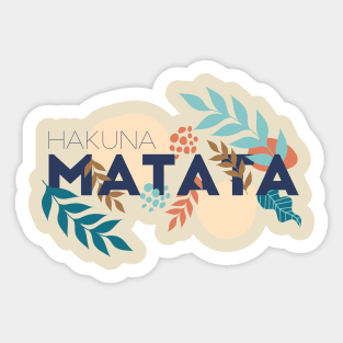 Hakuna matata Sticker